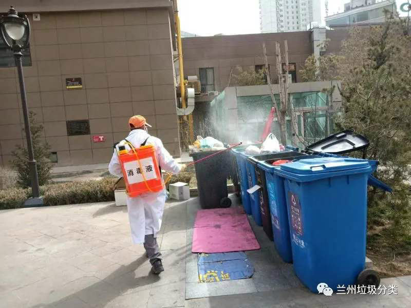 甘肅蘭州：加強(qiáng)疫情期間垃圾分類管理